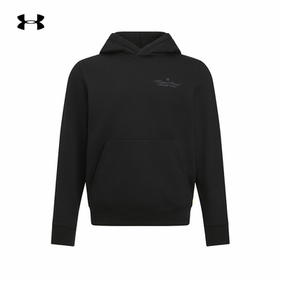 安德玛库里CURRY品牌亚洲行篮球运动秋冬男子连帽卫衣6013061-001