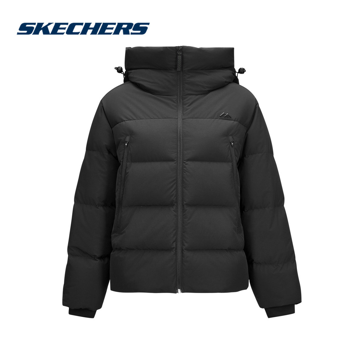 SKECHERS斯凯奇冬女款保暖外套连帽短羽绒服 L424W001-0018,运动服/休闲服装,运动羽绒服,淘宝优惠券,粉丝福利购,淘宝优惠卷