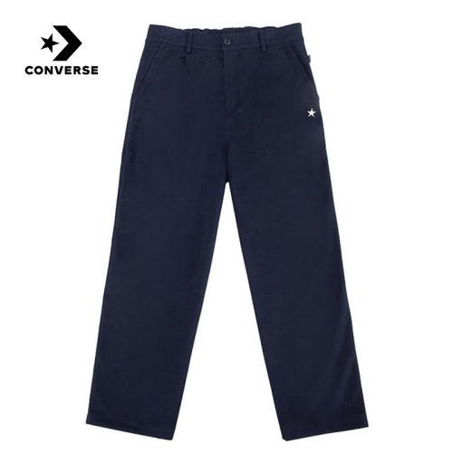 Converse匡威秋冬新品男款微弹面料直筒长裤休闲裤子 MCJ111-023