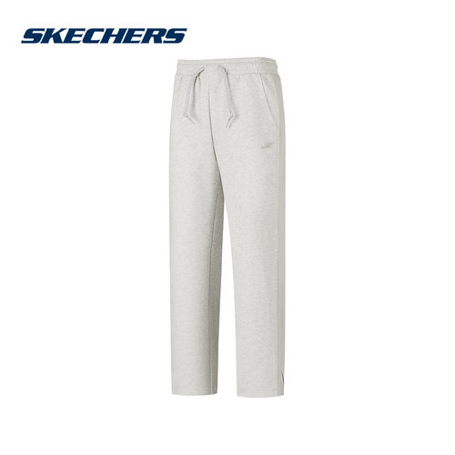 Skechers斯凯奇26春女长裤时尚宽松舒适直筒休闲裤 P126W008/0248