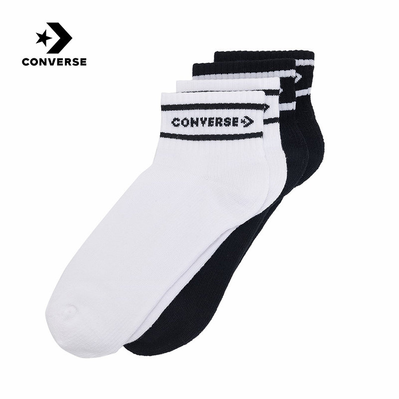 Converse匡威2026春男女袜运动休闲袜子舒适透气长袜 UC0793-001