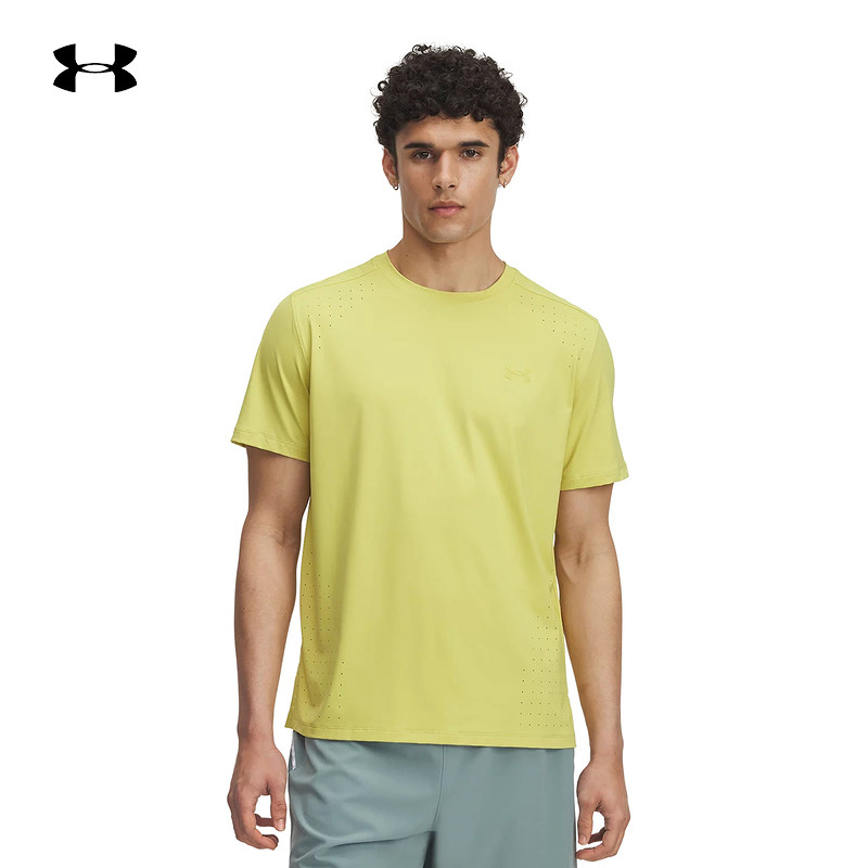 UA安德玛男Launch Elite休闲运动跑步透气速干短袖T恤1389802-729,运动服/休闲服装,运动T恤,淘宝优惠券,粉丝福利购,淘宝优惠卷