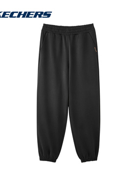 SKECHERS斯凯奇2025春新年系列男潮流百搭针织长裤L125M007-0248