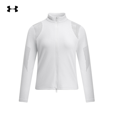 安德玛UA新款Halo Engineered女子全拉链训练运动外套6004021-023