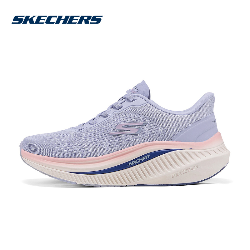 SKECHERS斯凯奇2025春女鞋健步鞋缓震跑步鞋休闲运动鞋125581-LAV