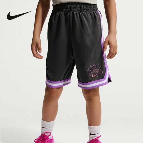 Nike耐克夏季新款Dri-FIT速干大童男运动宽松篮球短裤 IF2455-254