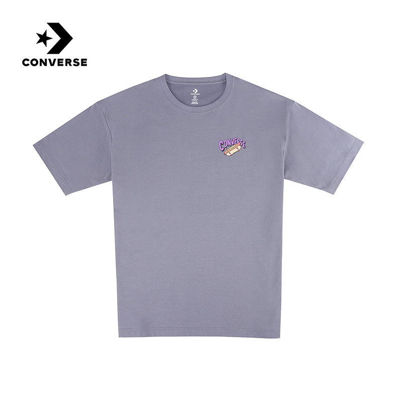 Converse匡威2026夏男运动短袖宽松舒适透气圆领T恤衫 MCJ751-G6M