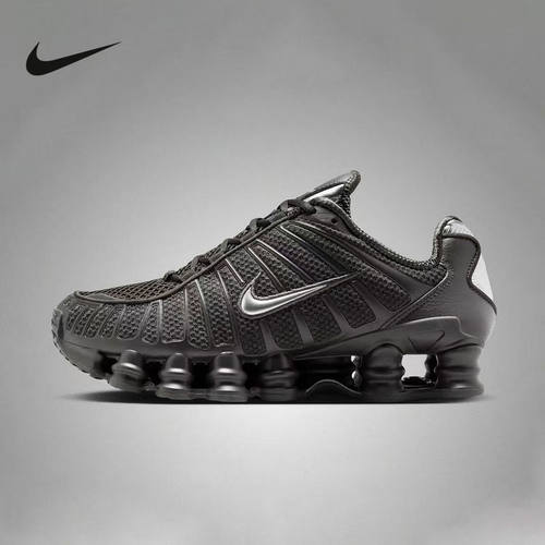 NIKE耐克女鞋SHOX TL气柱运动鞋复古跑鞋风缓震老爹鞋IH2559-201