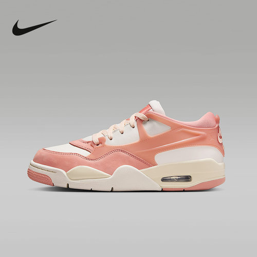 nike耐克女鞋AIR JORDAN 4RM AJ4白粉复古休闲鞋篮球鞋FQ7940-808