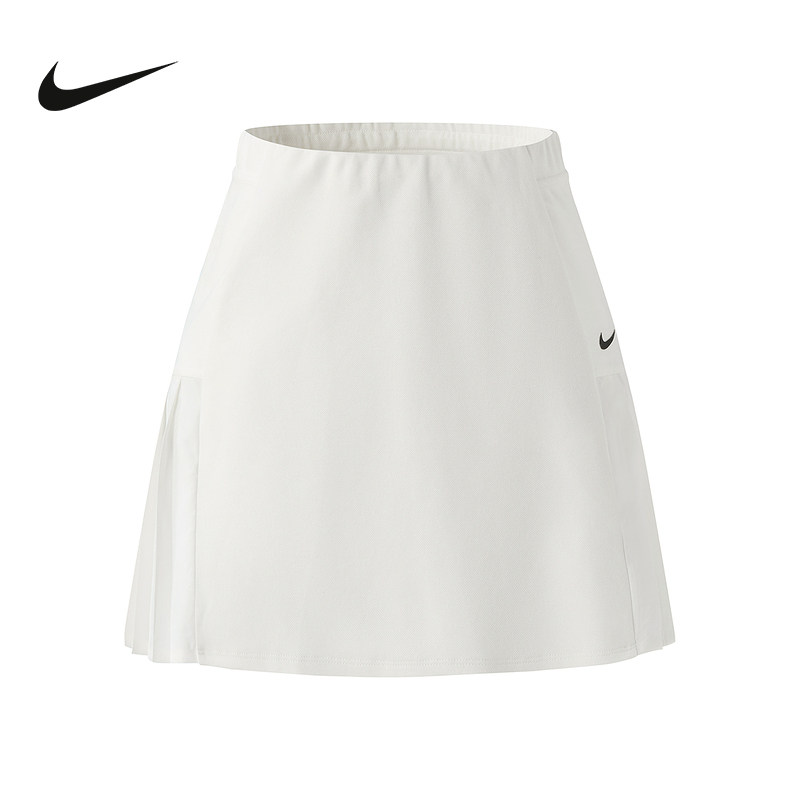 Nike耐克短裙女裙子夏新款高尔夫运动裙休闲透气半身裙IF8532-133