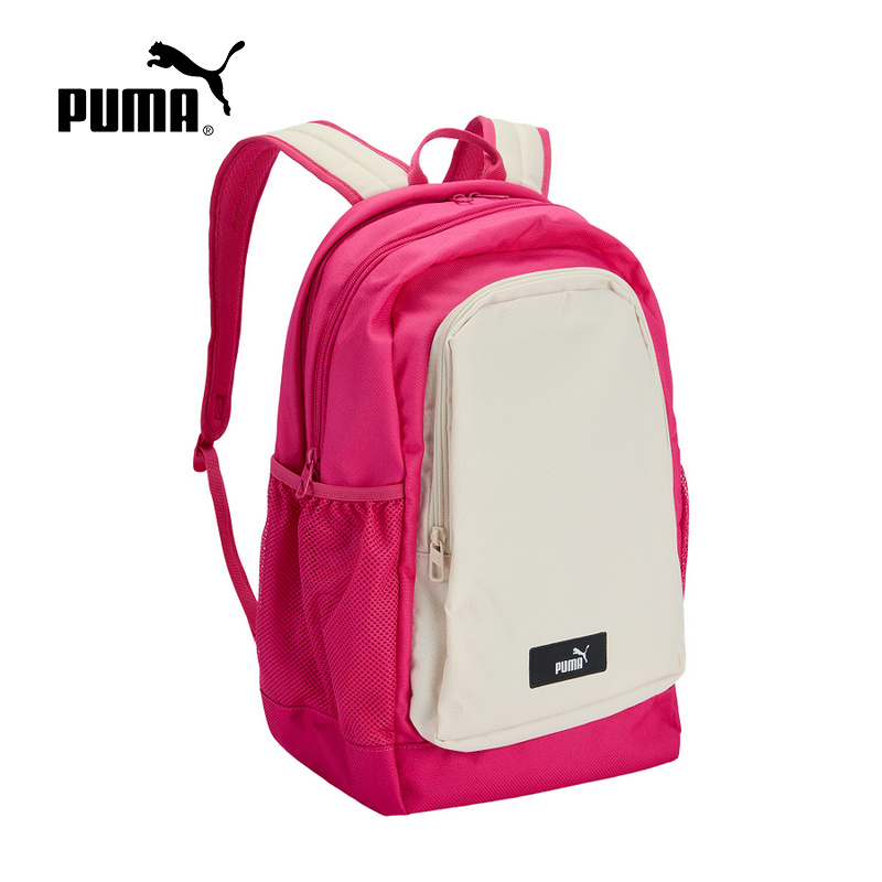 PUMA彪马撞色学生书包2025秋男女日常通勤电脑包双肩包 090697-12