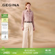 宽松时髦显瘦长裤 GEGINA吉吉娜春夏季 牛仔裤 纯棉百搭经典 新品