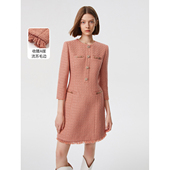 新款 朗姿法式 小香风独特别致内搭气质高级感洋气春季 连衣裙