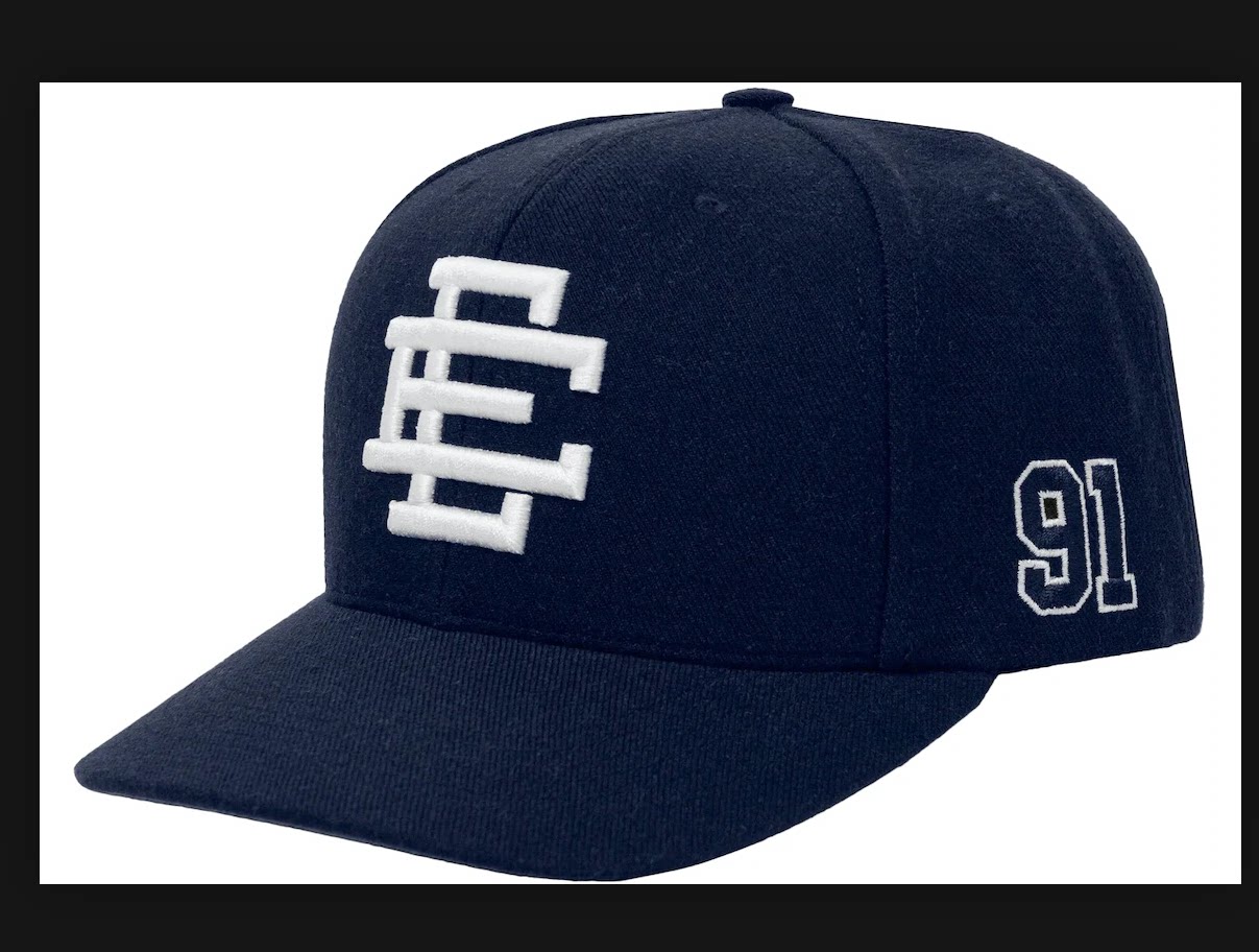 Ee Hat Baseball Cap 3D Embroider Unisex Sunshade American Wide-Brimmed Dome Internet Celebrity Hat Casual Hat