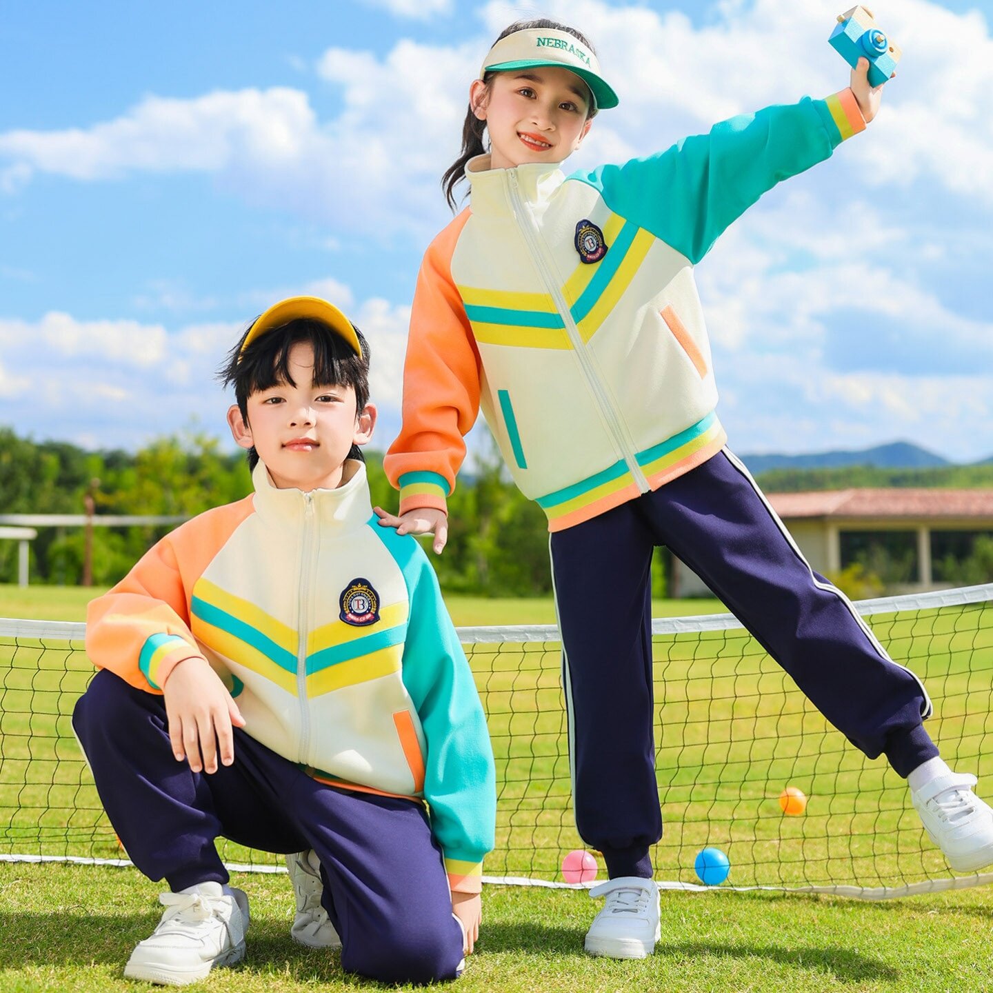 幼儿园班服运动会外套定制夏装入园中国风小学生校服幼儿园园服