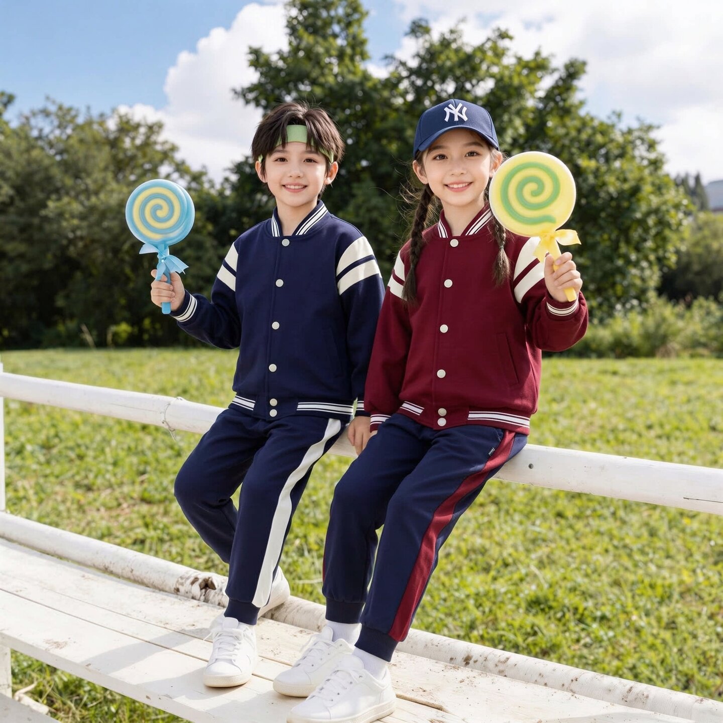 幼儿园园服夏装春夏入园中国风运动风韩版老师装英伦风小学生校服