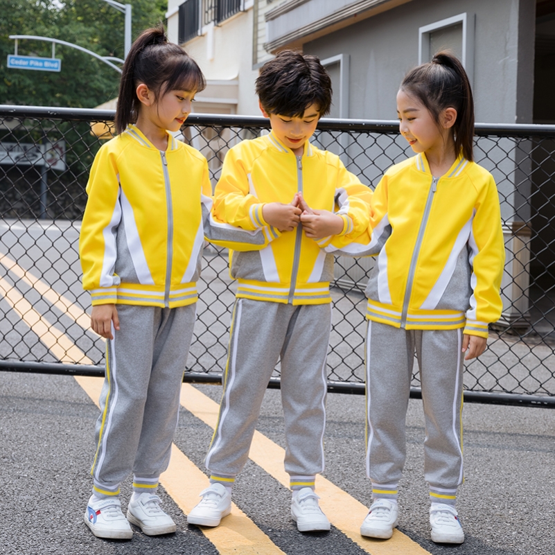 幼儿园园服新品宝宝老师表演服青少年活动装小学生校服运动会班服