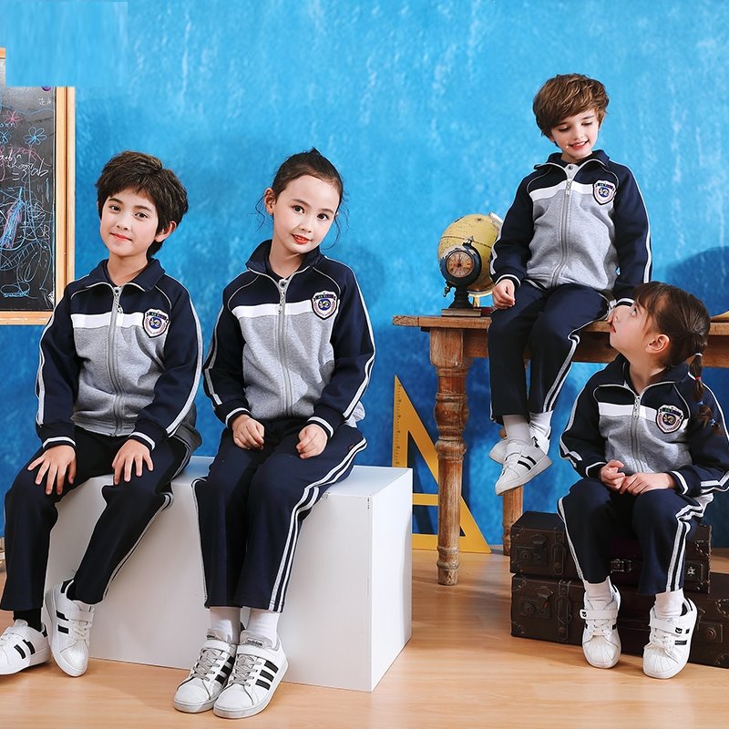 英伦风班服小学生老师棒球服一年级儿童男女高中春秋季潮秋冬洋气