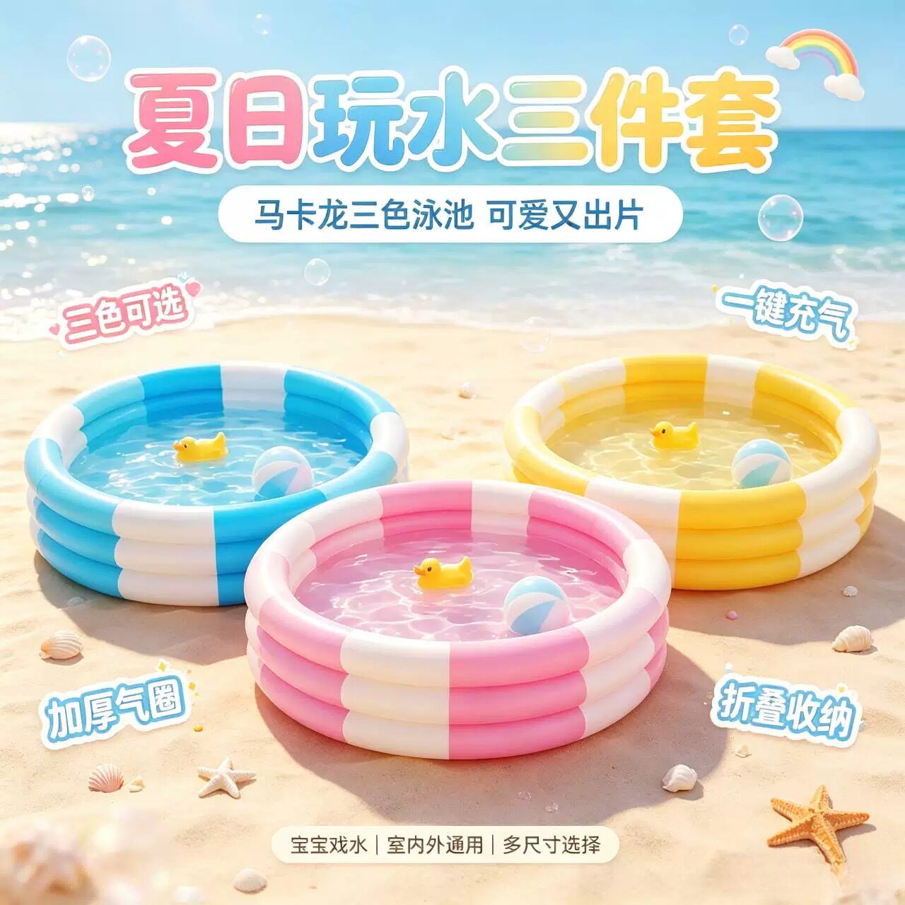 儿童宝宝海洋球池婴儿乐园户外