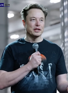 ElonMusk马斯克同款t恤