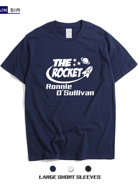 桌球osullivan斯诺克snooker奥沙利文台球文化短袖t恤半袖男 纯棉