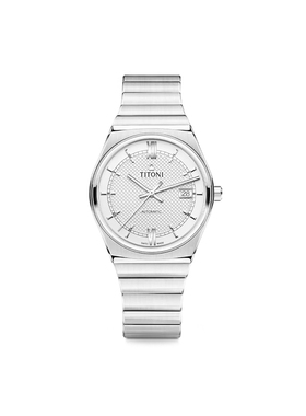 Titoni瑞士梅花表动力系列男士腕表时尚商务机械表83751 S-625