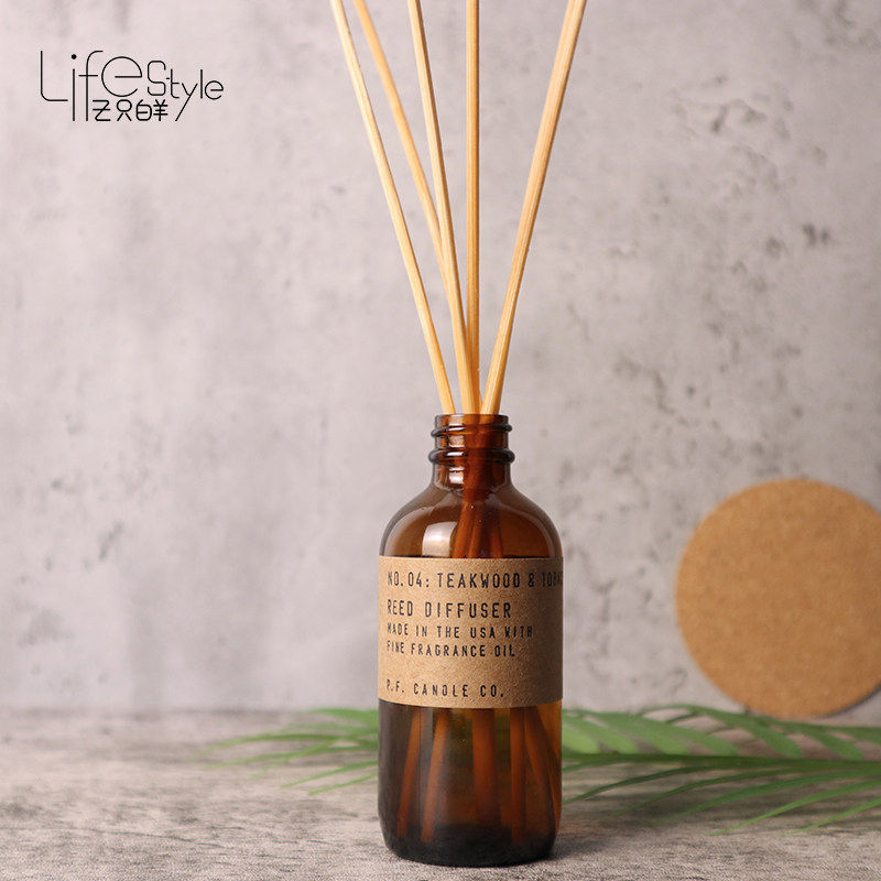 美国p.f. candle co无火香薰条扩香卧室香氛琥珀苔藓檀香玫瑰pf
