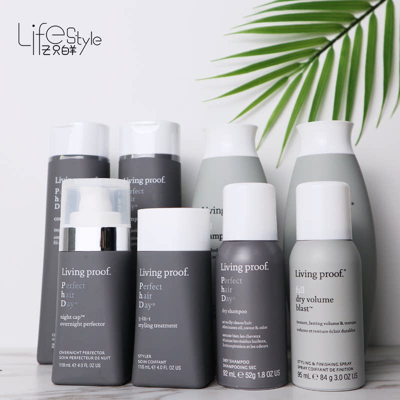 缕灵living proof蓬松洗发水护发素免洗lp干洗喷雾去油丰盈无硅油