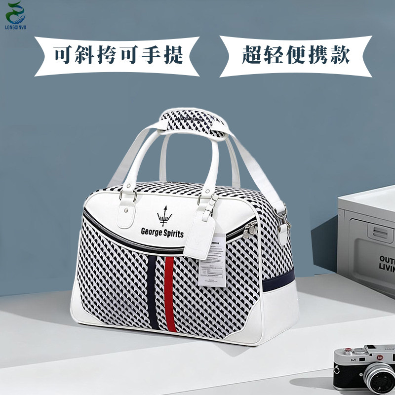 高尔夫衣物包男女手提包轻便双层鞋包大容量衣服包独立空间运动包