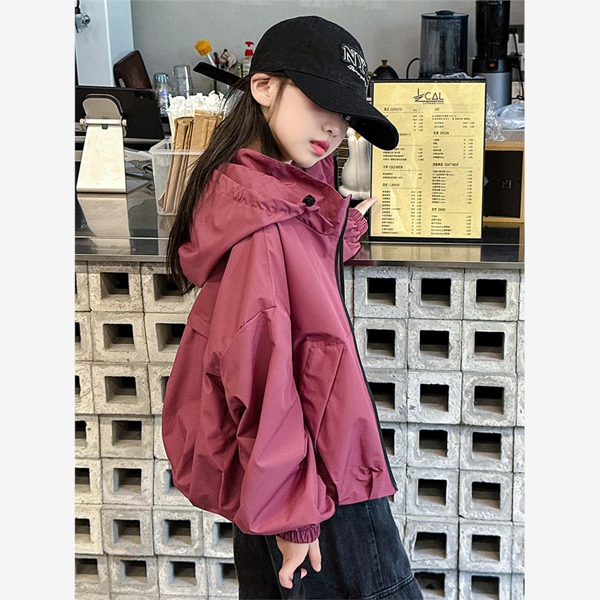 法国轻奢潮童女童外套春