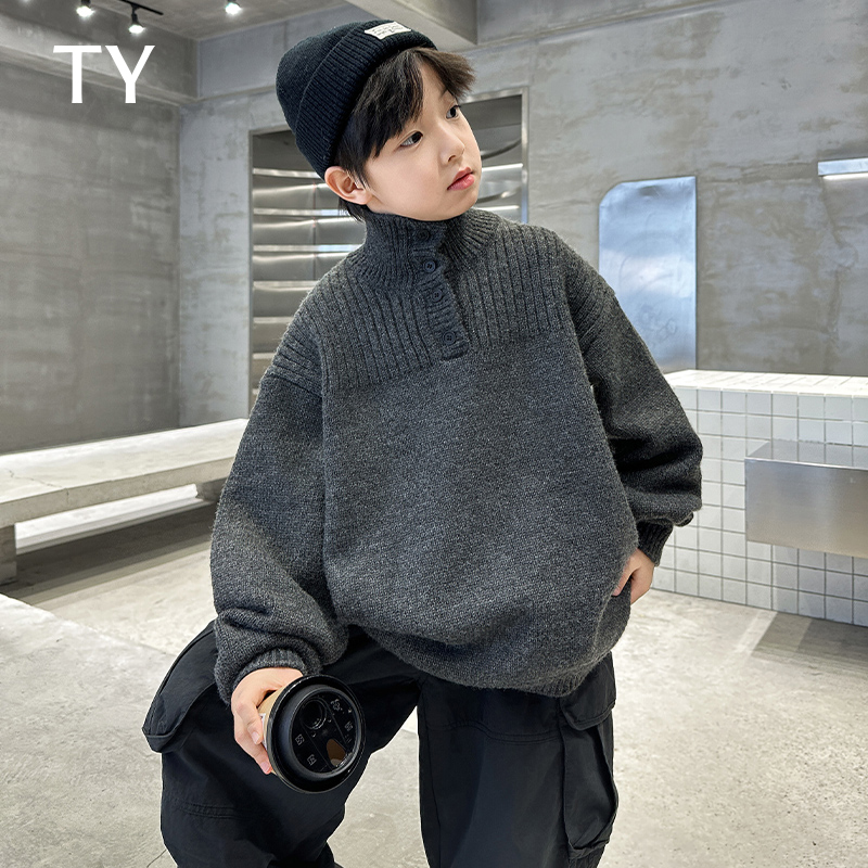 韩国TY童装潮牌男童毛衣