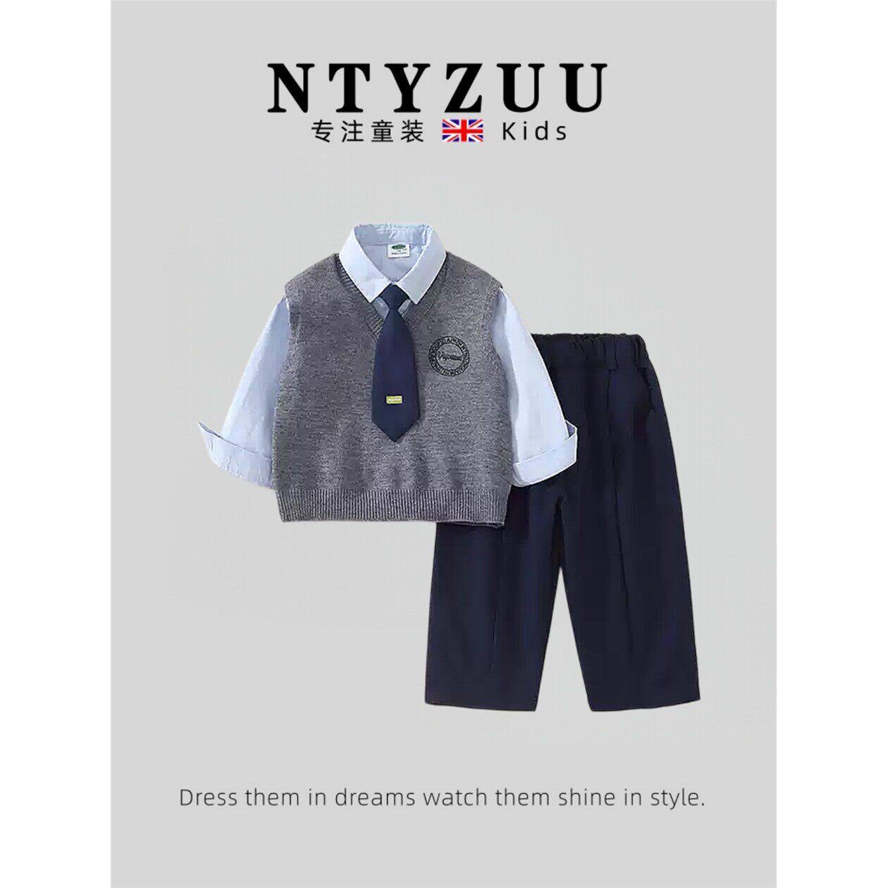 英国NTYZUU男童礼服儿童