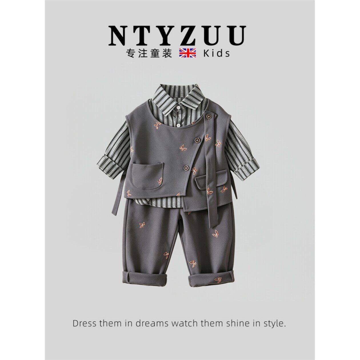英国NTYZUU衣服秋装男童