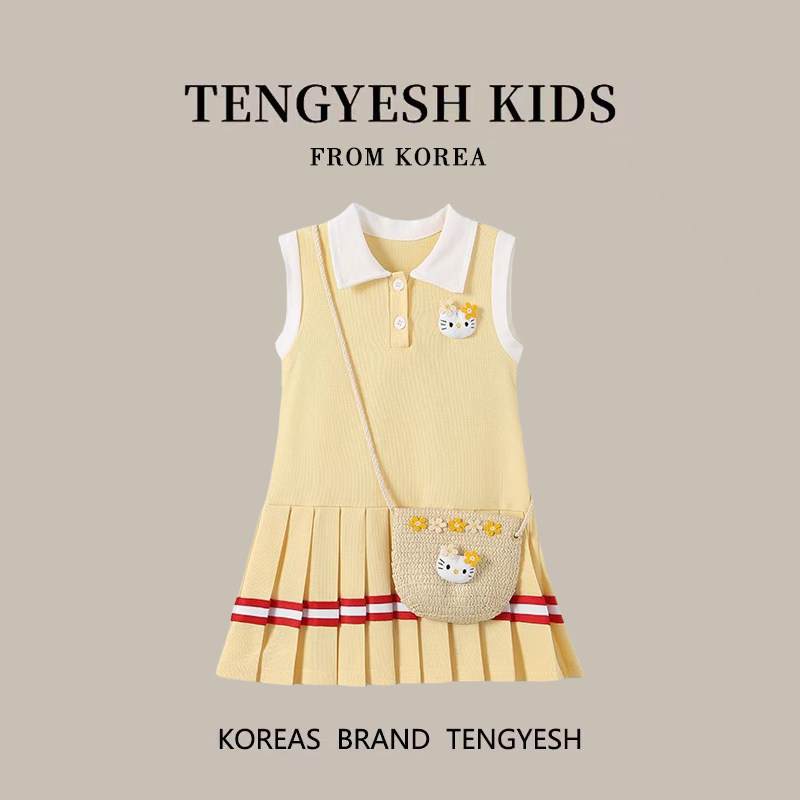 韩国TENGYESH女童polo洋