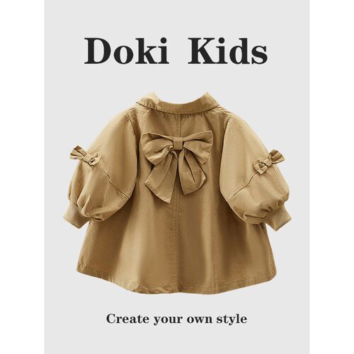 DOKIS~中长款风衣秋季20