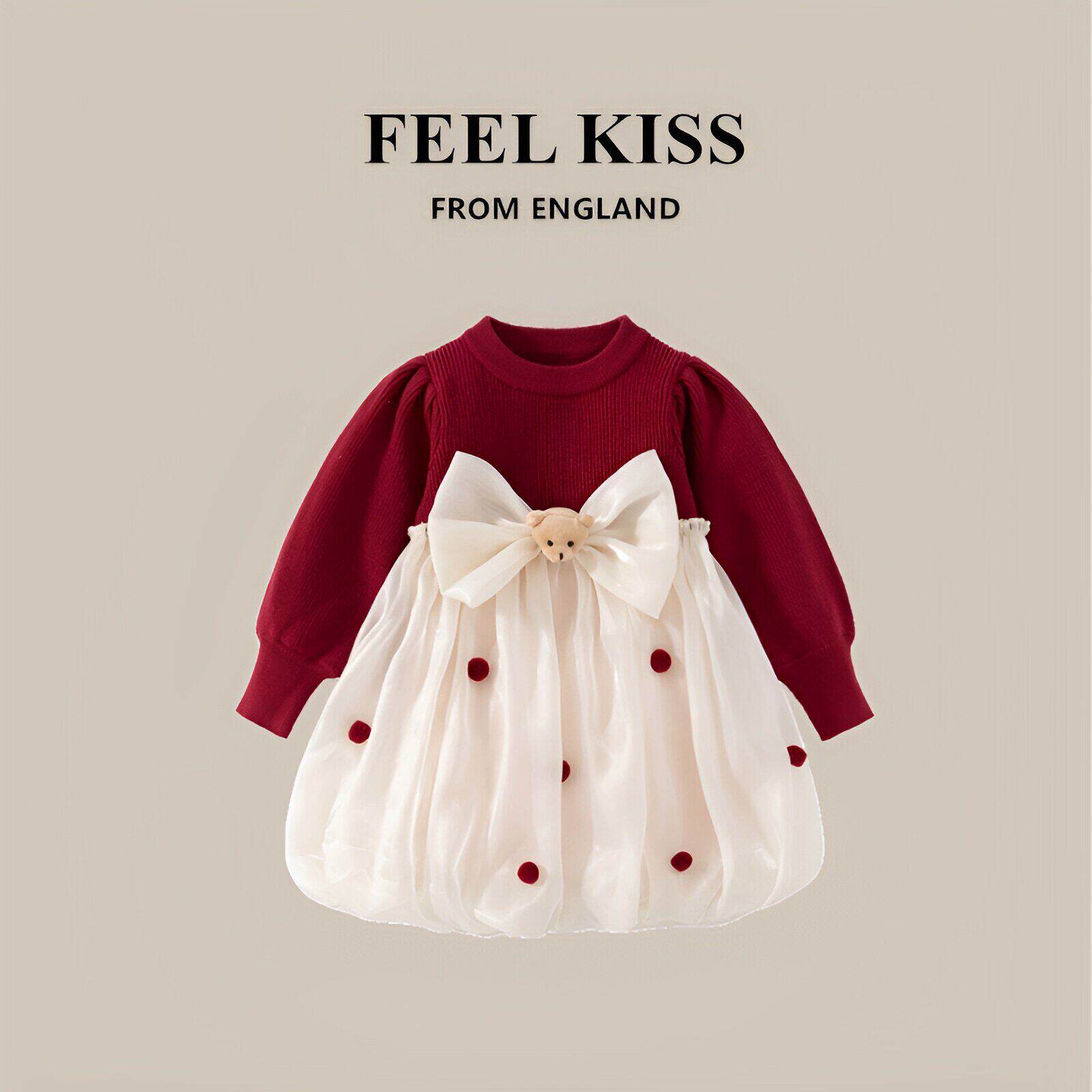 英国Feelkiss女童连衣裙