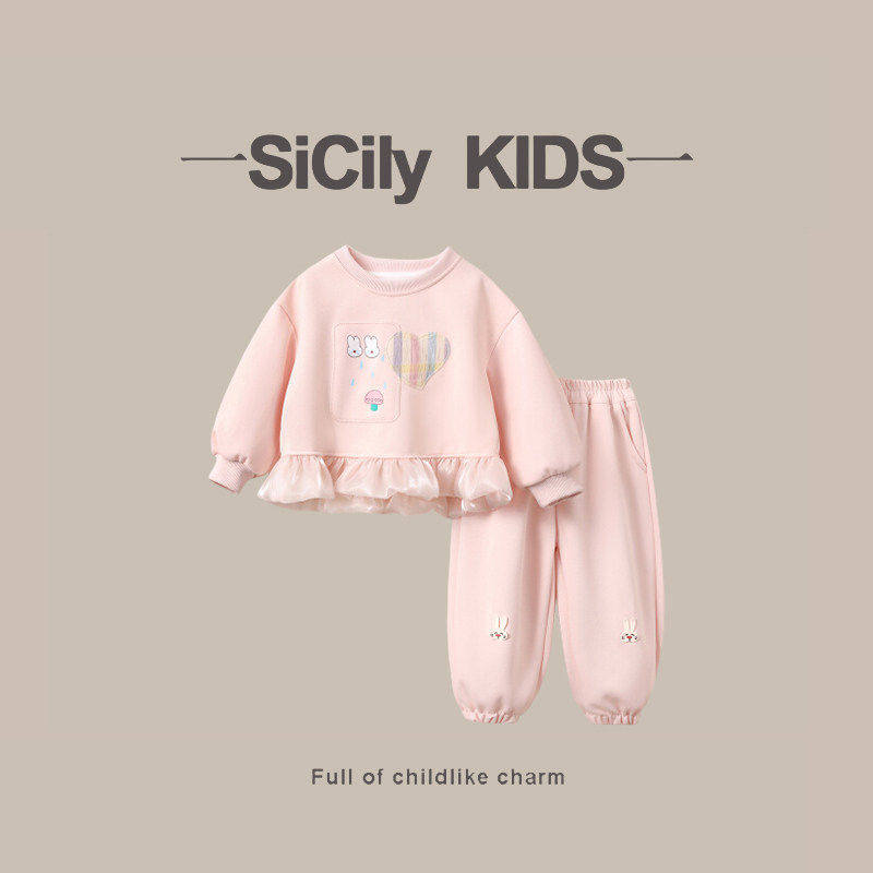 SiCilyKids-女童春装套
