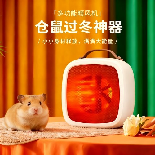 拜腾仓鼠过冬取暖器小型速热