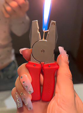 创意新奇特维修工具老虎钳打火机