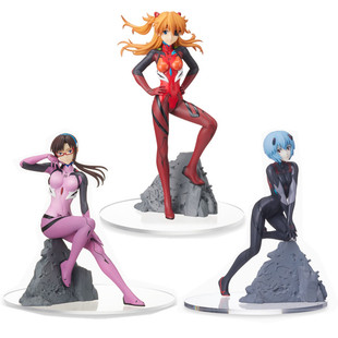 正版 SEGA 世嘉 EVA 真希波 绫波丽 明日香 驾驶服 景品 手办