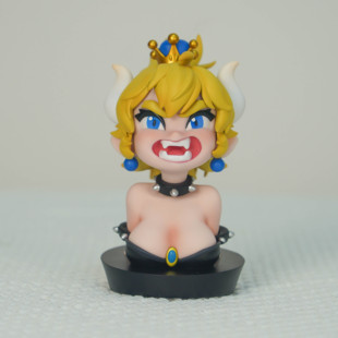 正版 超级玛丽奥 库巴姬 龙龟公主 胸像 幻物工造 手办 模型 周边