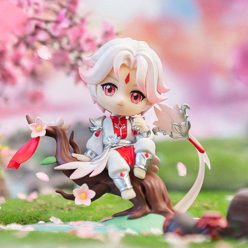 【典藏10号】王者荣耀官方正版 武陵仙君诸葛亮 q版手办模型摆件