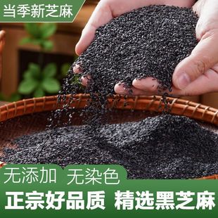 熟黑芝麻香料组合正品 商用家用正宗农产品颗粒饱满 熟白芝麻家庭装