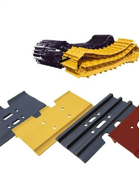 神钢SK330/350卡特E330/336/BD/349挖掘机链条链板 履带板双筋板