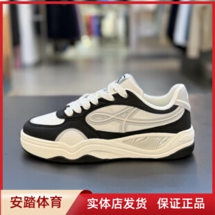 安踏烈焰丨透气板鞋女鞋2026春季新款百搭休闲鞋运动鞋122628094