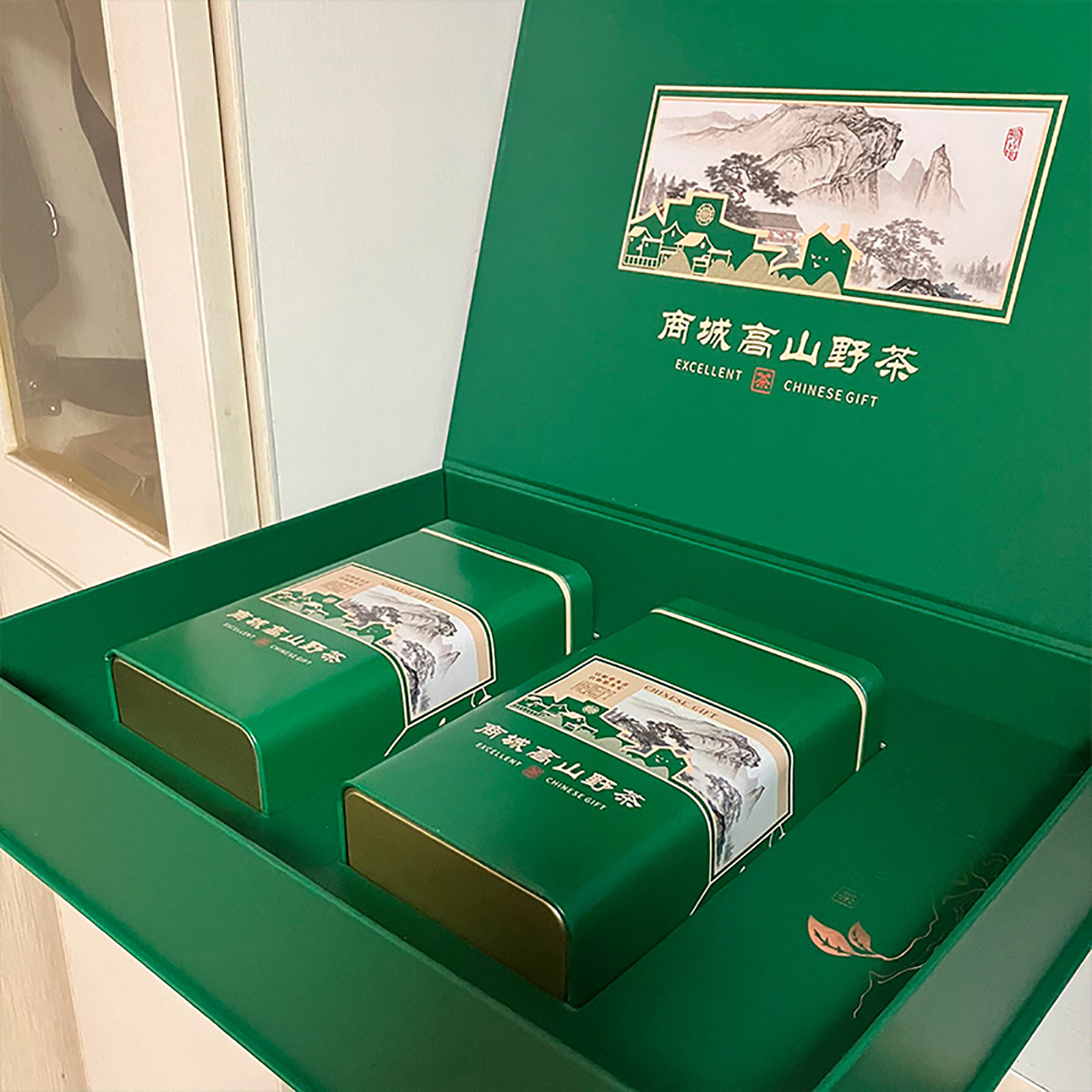 【2026年全芽茶】800g商城高山茶新茶绿茶手工茶信阳毛尖礼盒送礼