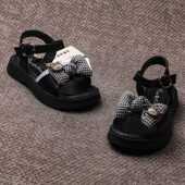 百搭特价 特价 清仓捡漏 813蝴蝶结凉鞋 813女童夏季 断码 儿童凉鞋