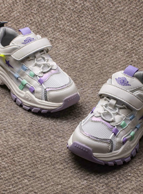 断码夏季款儿童单网运动鞋25240魔术贴男女童防滑耐磨休闲鞋断码