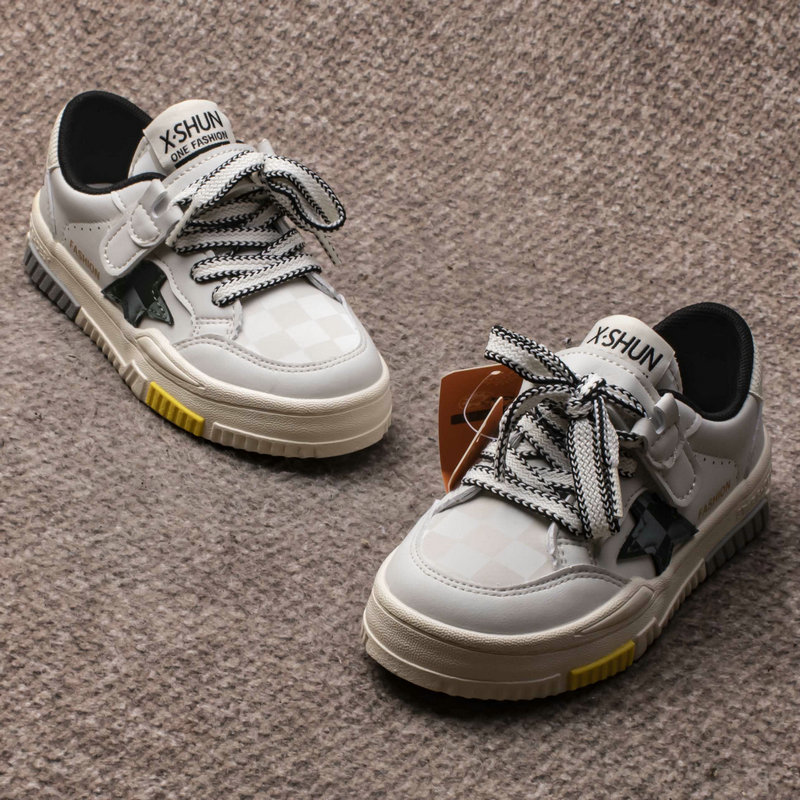 断码秋季男女童儿童时尚休闲板鞋