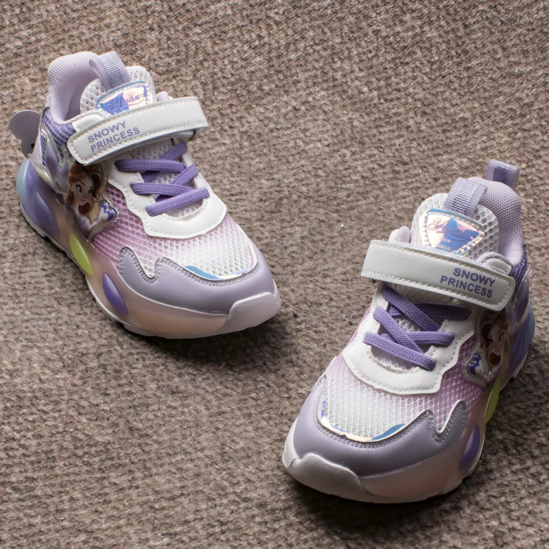 女童运动鞋2025新款儿童单网面